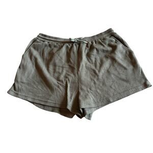 Boutique NEW Kids‎ Green Comfy drawstring Shorts - Size L